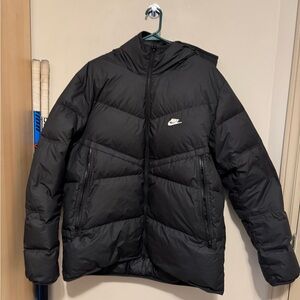 Nike Men's Black Puffer Jacket